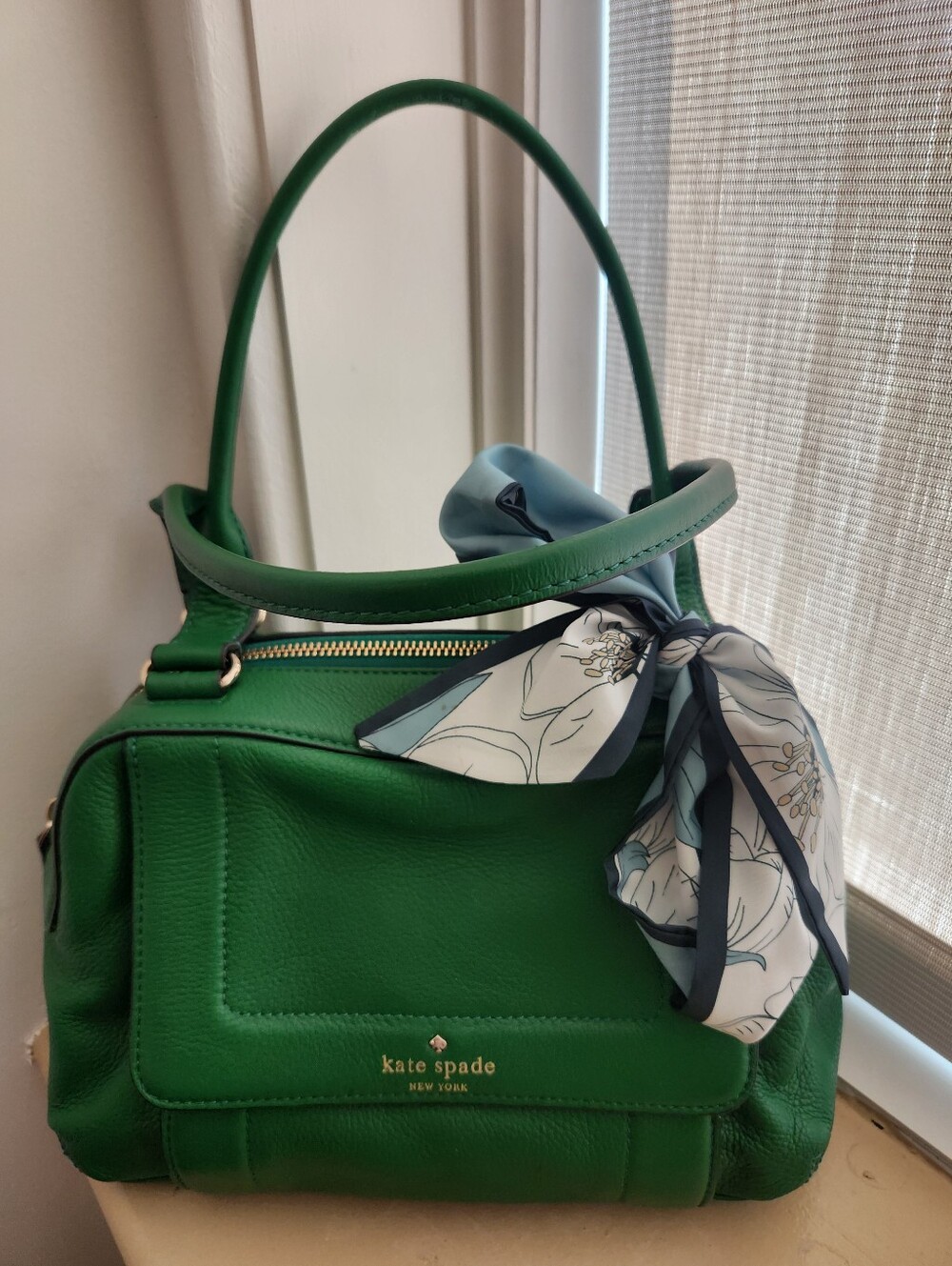 Kate Spade Leila Medium Flap Leather Handbag EUC - Picture 3 of 14